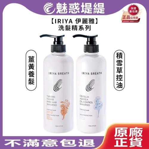 【魅惑堤緹?】IRIYA 伊麗雅 薑黃養髮洗髮精 積雪草控油洗髮精 730ml 控油 養髮 頭皮 洗髮精 公司貨