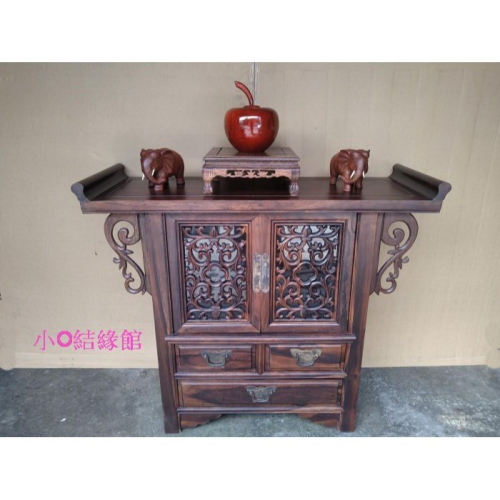 小o結緣館仿古傢俱....... 二門三抽收納櫃.擺飾櫃.隔間櫃.玄關桌106x40x88