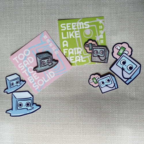 ATMsosad-雙面膠刺繡貼（附防水貼紙）