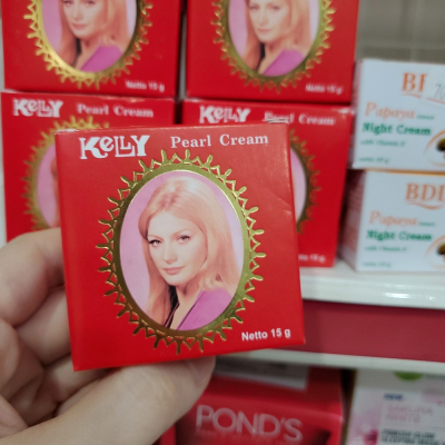 Toko indo KELLY Pearl Cream 印尼面霜