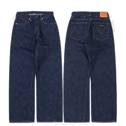 RANGER VINTAGE Overall 美式復古MN1910寬鬆高腰闊腿 赤耳丹寧牛仔褲13.5oz