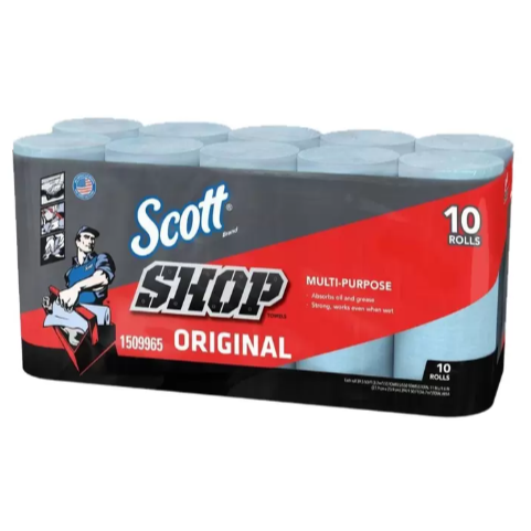 Scott 萬用強吸力紙抹布 55張 X 10捲