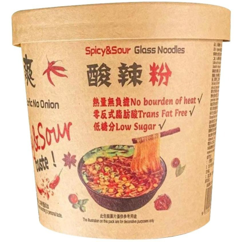 德緣 大瑪酸辣粉【六入組】133g 純素 不含蛋奶 不含五辛 馬來西亞原裝進口 低卡 零膽固醇 【風行小舖】