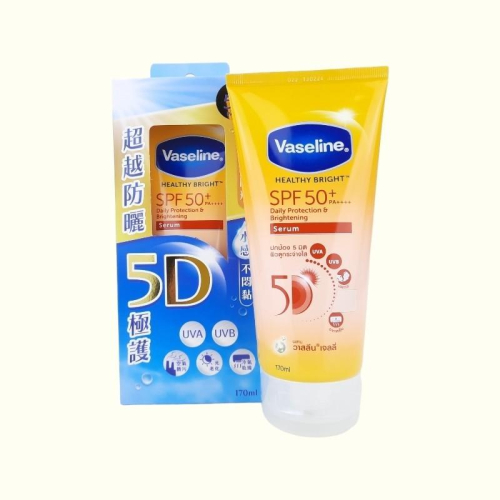 《現貨 開發票》凡士林 5D極護水感防曬乳 170ml 公司貨