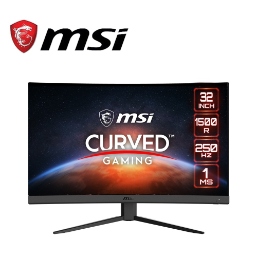 MSI 微星 G32C4X 32型 VA 250Hz 曲面電競螢幕