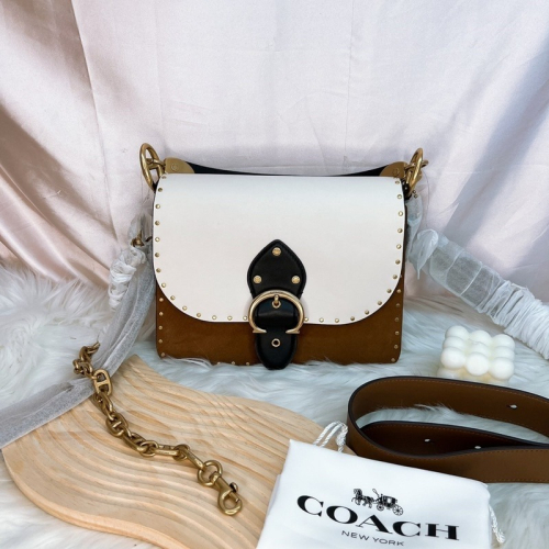 美國代購??台灣現貨 Coach 專櫃款 Beat 風琴包 肩背包 斜背包