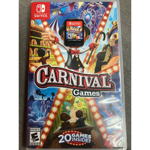 《二手現貨》NS switch Carnival Games 體感嘉年華 二手 遊戲 任天堂 中文版