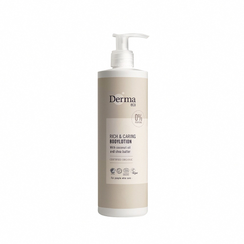 【Derma】大地 Eco 有機蘆薈舒敏保濕乳 400ml/舒緩/修復/無香味/溫和/純素/天然/無添加/椰子油/丹麥