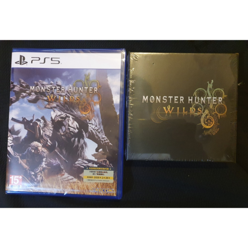 全新未拆 PS5 魔物獵人 荒野含雙特典