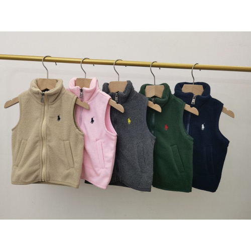RL polo 兒童 半高立領背心 搖粒絨馬甲 超實穿的！又氣質滿滿 男童女童 女生 母子裝 內搭外穿?保暖外套