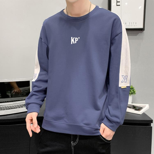 衛衣男士春秋款潮牌2023新款秋季衣服圓領ins時尚印花秋裝上衣服