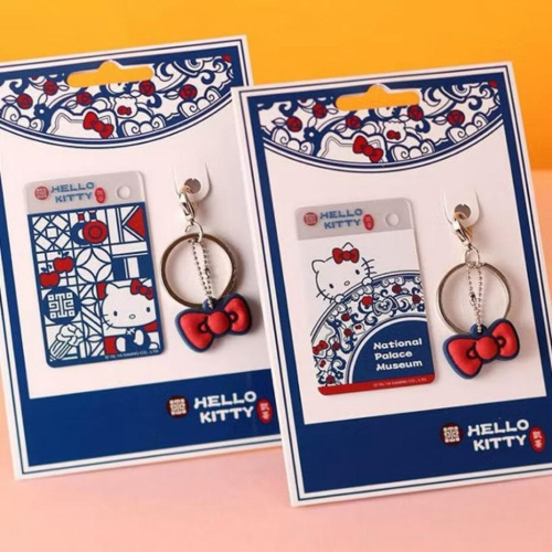 【一卡通】Hello Kitty 嬉遊故宮 紋 / 窗 迷你 一卡通 一組